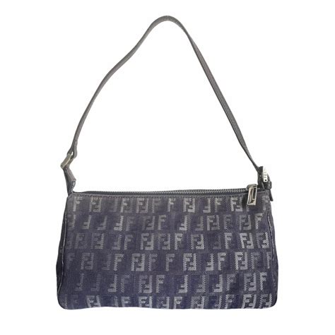 fendi baguette blue|fendi baguette monogram.